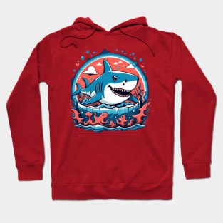 shark gift ideas Hoodie